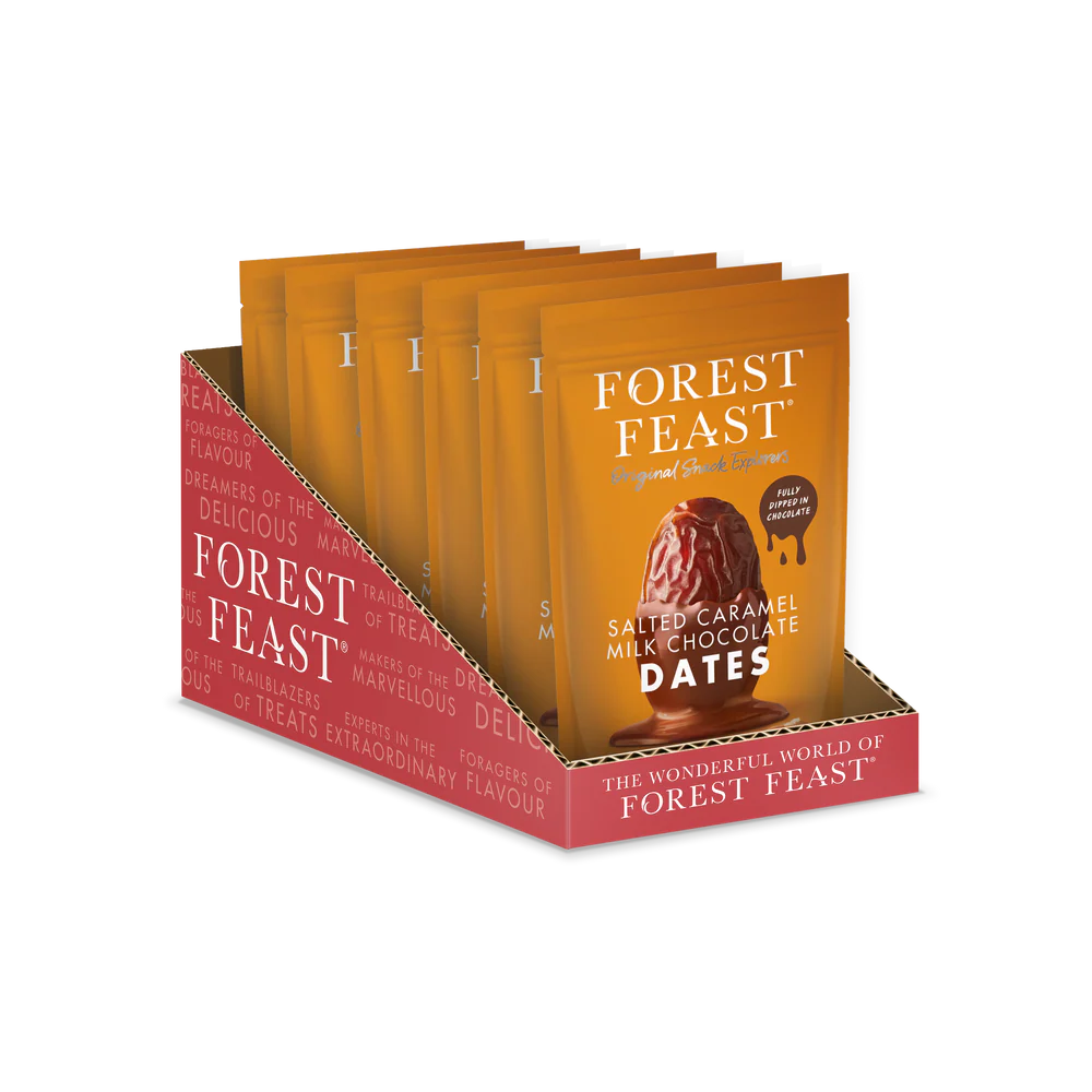 Forest Feast - Salted Caramel & Milk Chocolate Dates