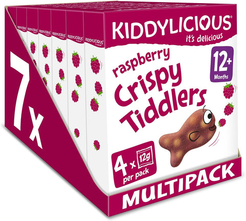 Kiddylicious - Raspberry Crispy Tiddlers*