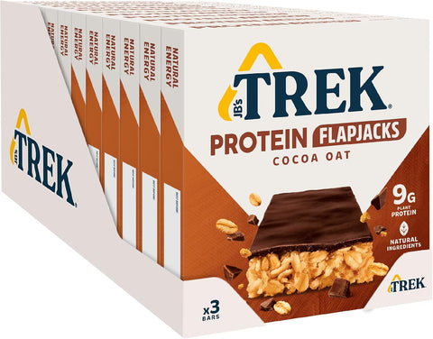Trek Cocoa Oat Protein Flapjack 36 bars