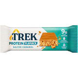 Trek Salted Caramel Flavour Topped Protein Flapjack 36 bars
