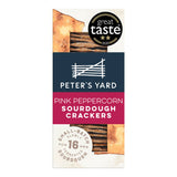Peter's Yard - Pink Peppercorn Sourdough Crackers