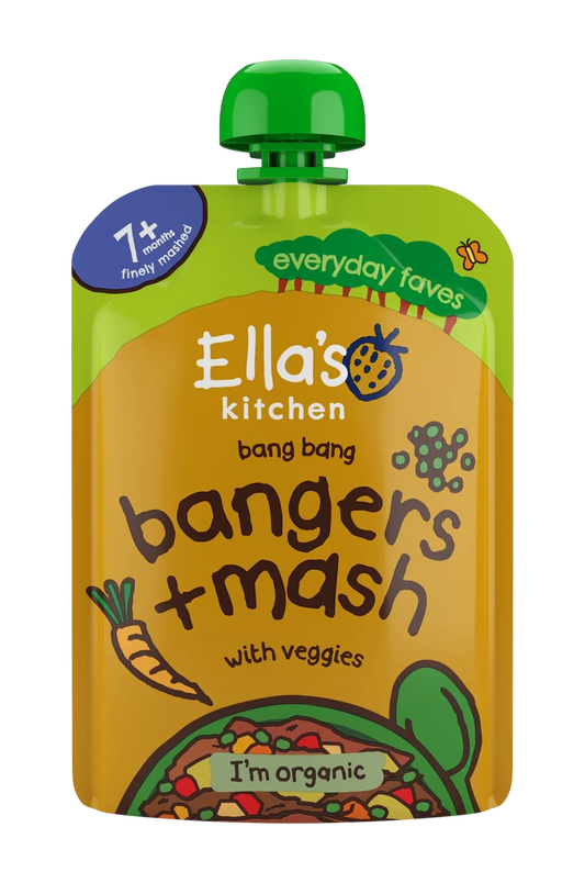Ella's Kitchen - Stage 2 - Bang Bang Bangers + Mash With Veggies*