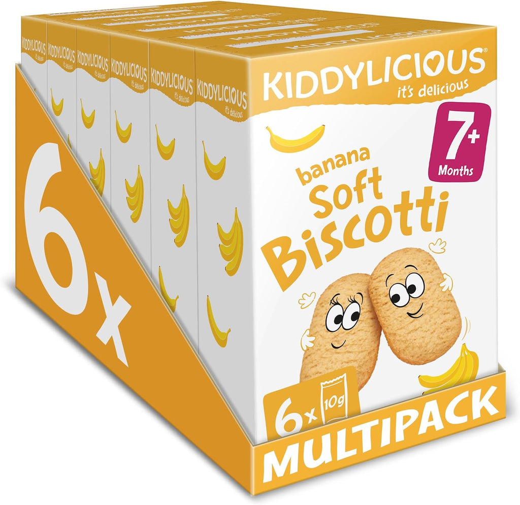 Kiddylicious - Banana Soft Biscotti