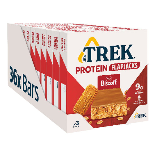 Trek Biscoff® Protein Flapjack Pack of 36