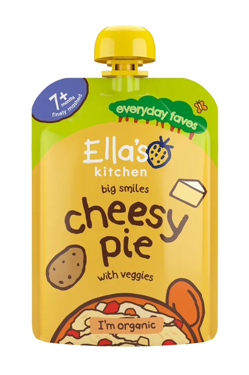 Ella's Kitchen - Stage 2 - Big Smiles Cheesy Pie With Veggies*