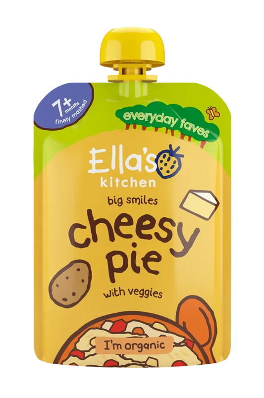 Ella's Kitchen - Stage 2 - Big Smiles Cheesy Pie With Veggies*