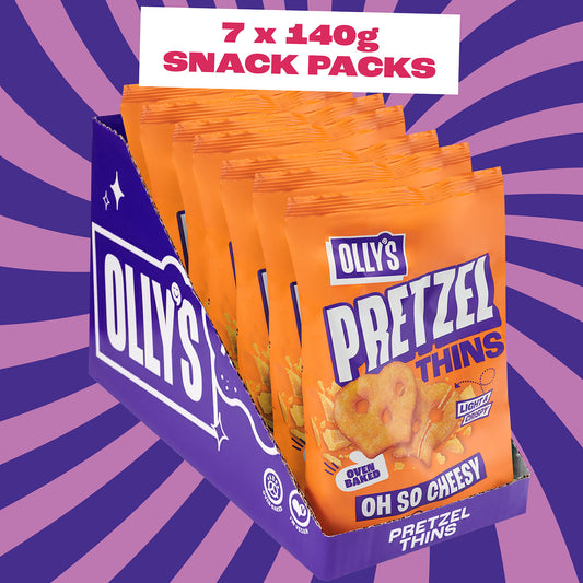Olly's - Oh So Cheesy Pretzel 7x140g