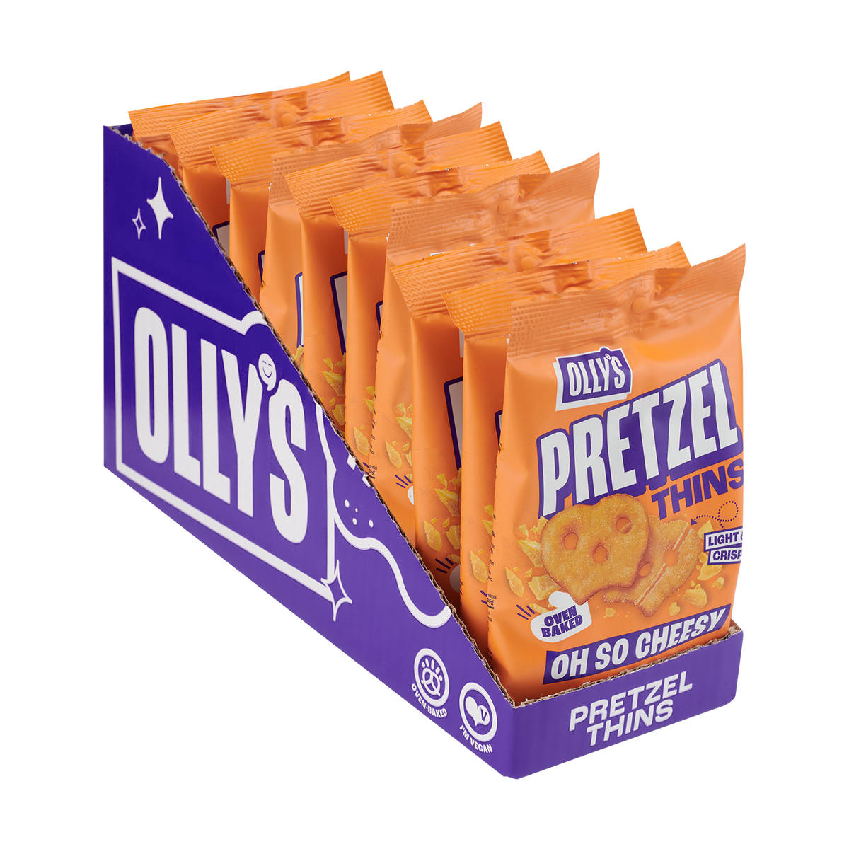 Olly's - Oh So Cheesy Pretzel 10x35g