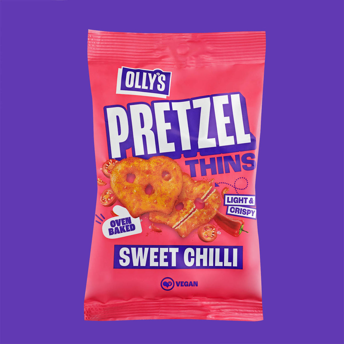 Olly's - Sweet Chilli Pretzel 7x140g