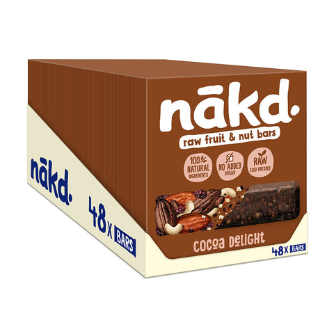 NAKD Cocoa Delight 48 bars
