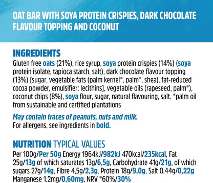 Trek Cocoa Coconut Protein Flapjack 16 bars