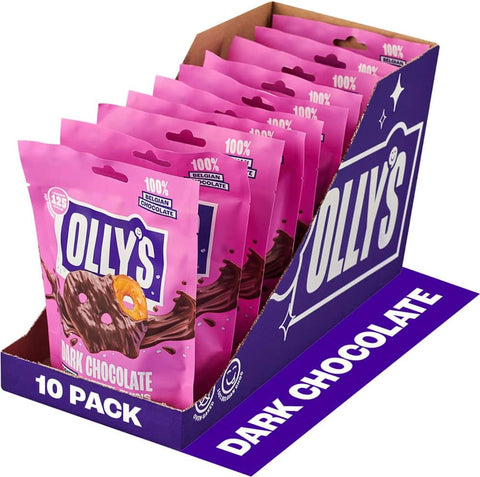 Olly's - Dark Chocolate Coated Pretzel Thins