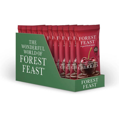 Forest Feast - Dark Chocolate Sour Cherries 40g