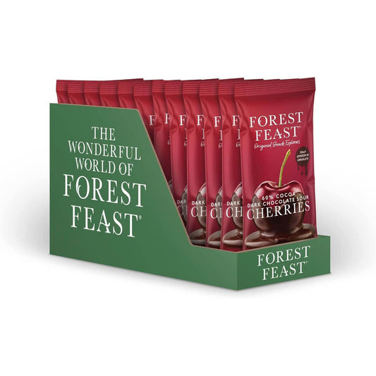 Forest Feast - Dark Chocolate Sour Cherries 40g