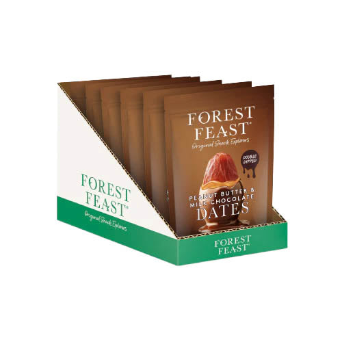 Forest Feast - Peanut Butter & Milk Chocolate Dates