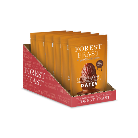 Forest Feast - Salted Caramel & Milk Chocolate Dates