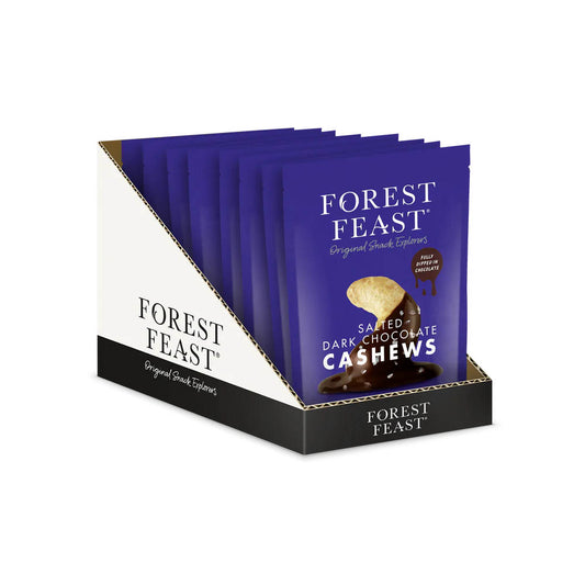 Forest Feast - Salted Dark Chocolate Cashews