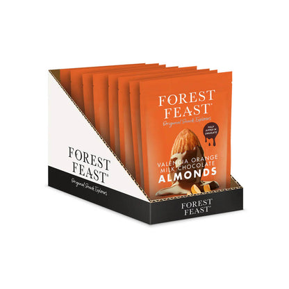 Forest Feast - Valencia Orange Milk Chocolate Almonds