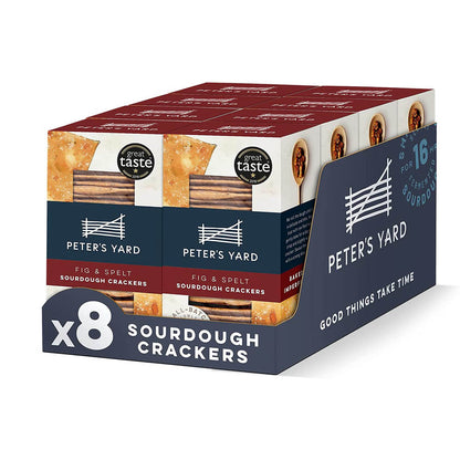 Peter's Yard - Fig & Spelt Sourdough Crackers