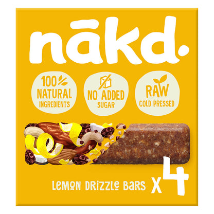 NAKD Lemon Drizzle 48 bars