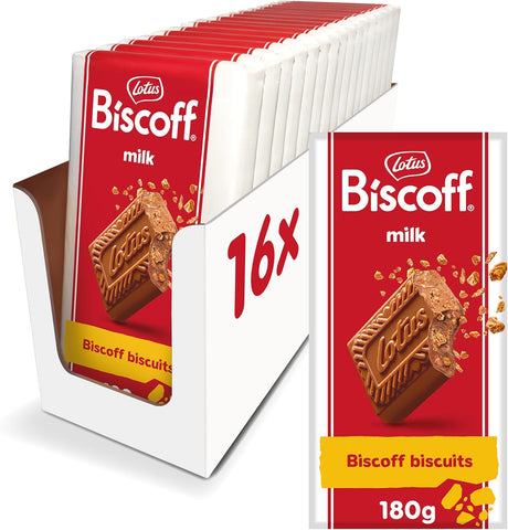 Lotus Biscoff - Milk chocolate with Biscoff crumbs