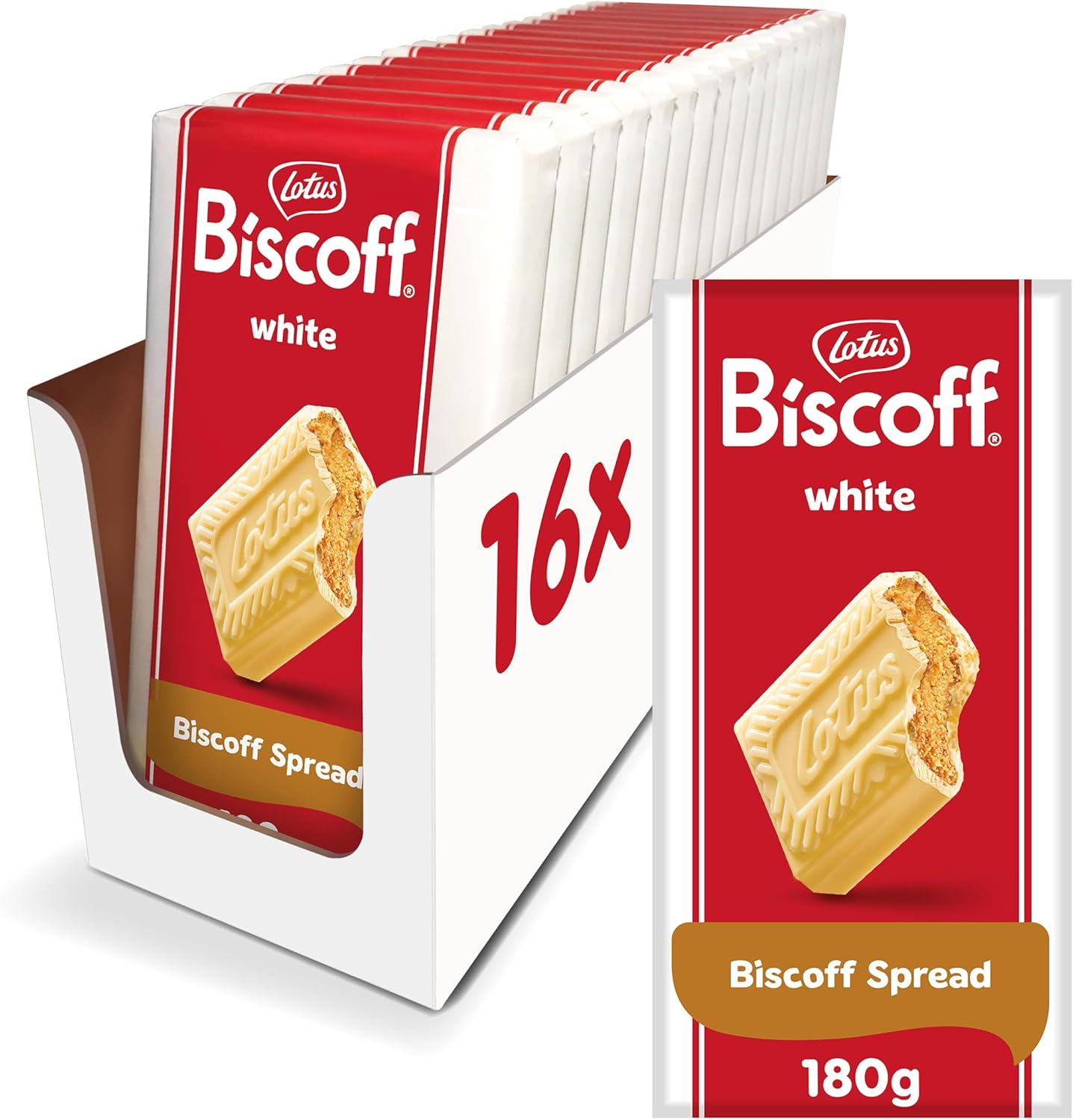 Lotus Biscoff - White chocolate with Biscoff cream – Free From Direct ...