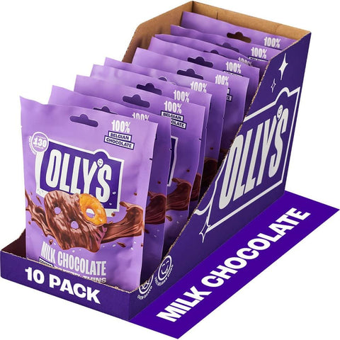 Olly's - Milk Chocolate Coated Pretzel Thins
