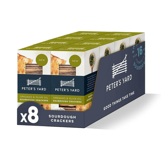 Peter's Yard- Oregano & Olive Oil Sourdough Crackers NEW!