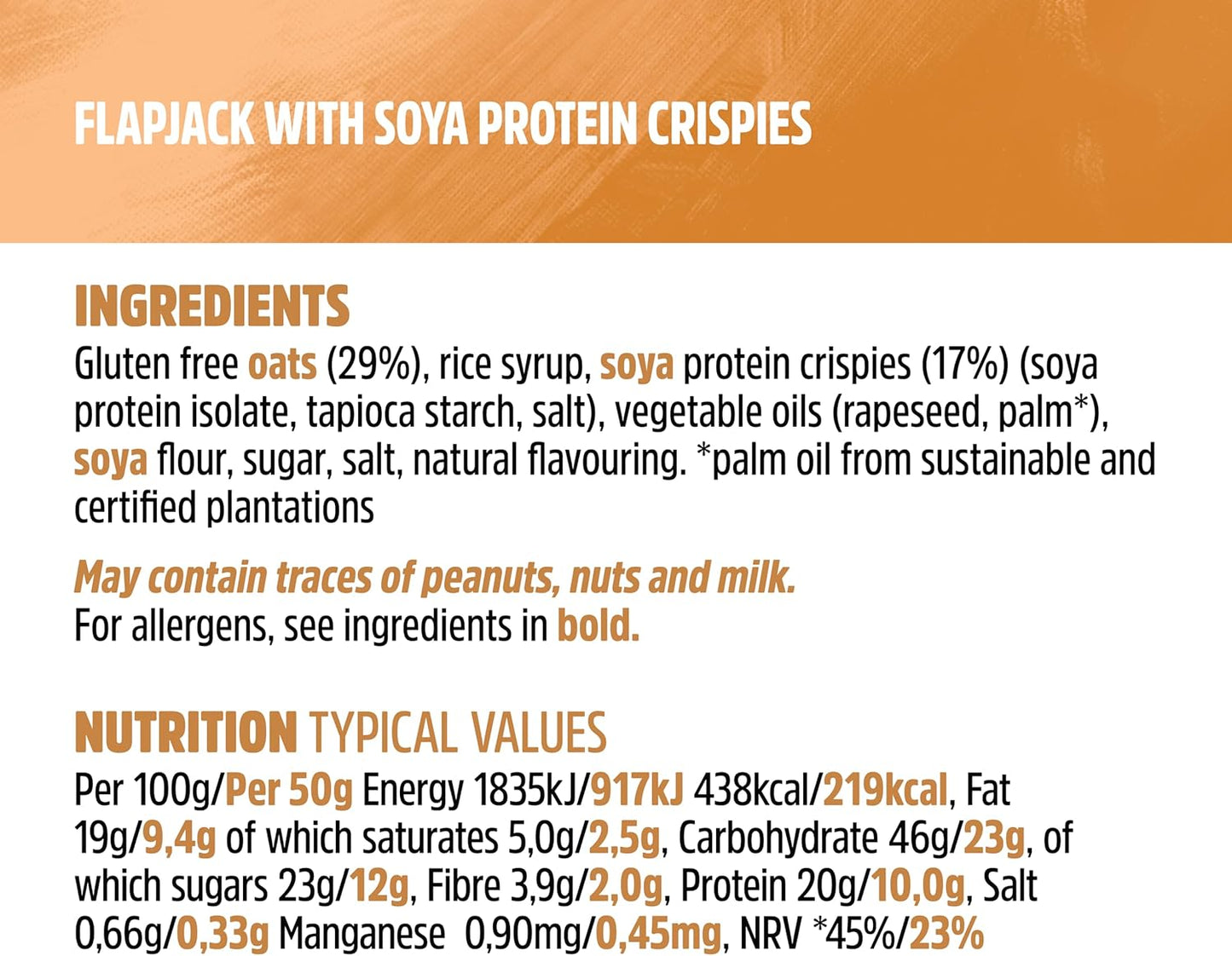 Trek Original Oat Protein Flapjack 36 bars