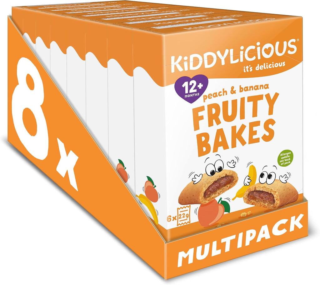 Kiddylicious - Peach Fruity Bakes