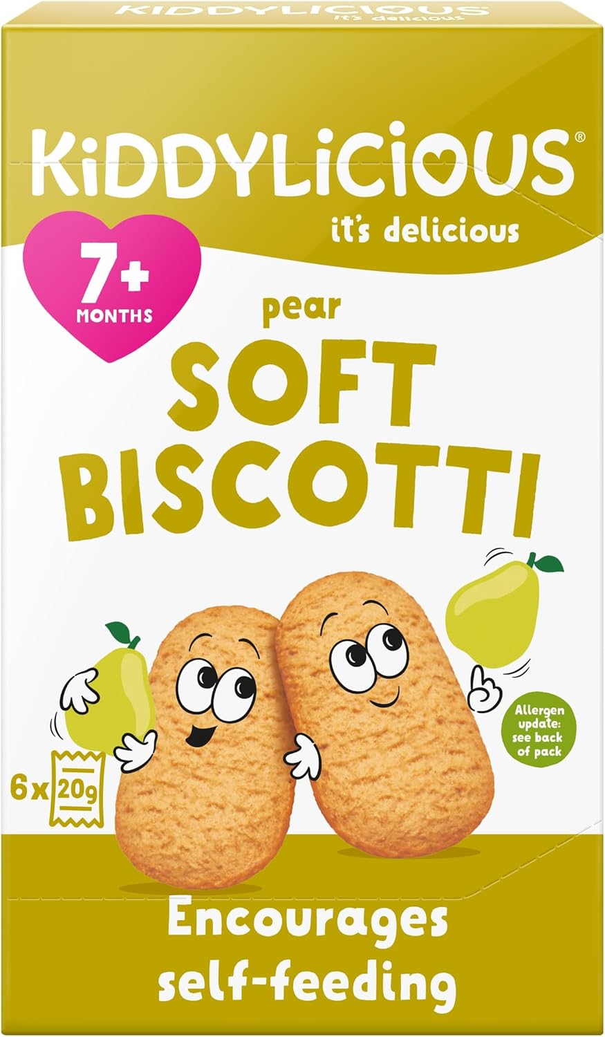 Kiddylicious - Pear Soft Biscotti