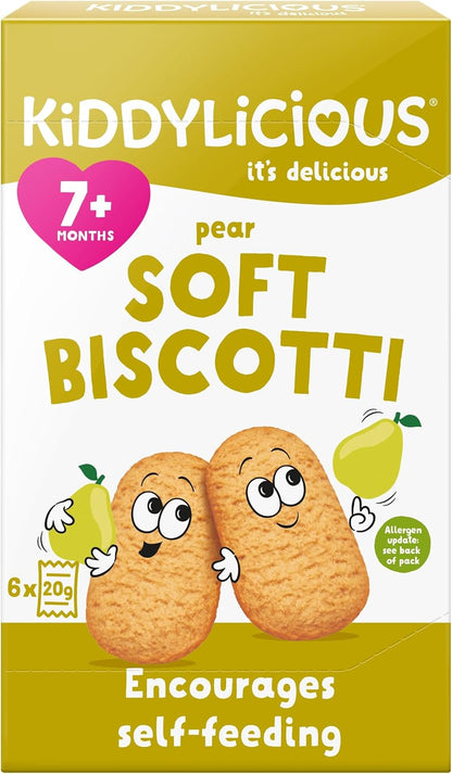 Kiddylicious - Pear Soft Biscotti