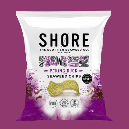 Shore Seaweed Chips - Peking Duck 14x25g