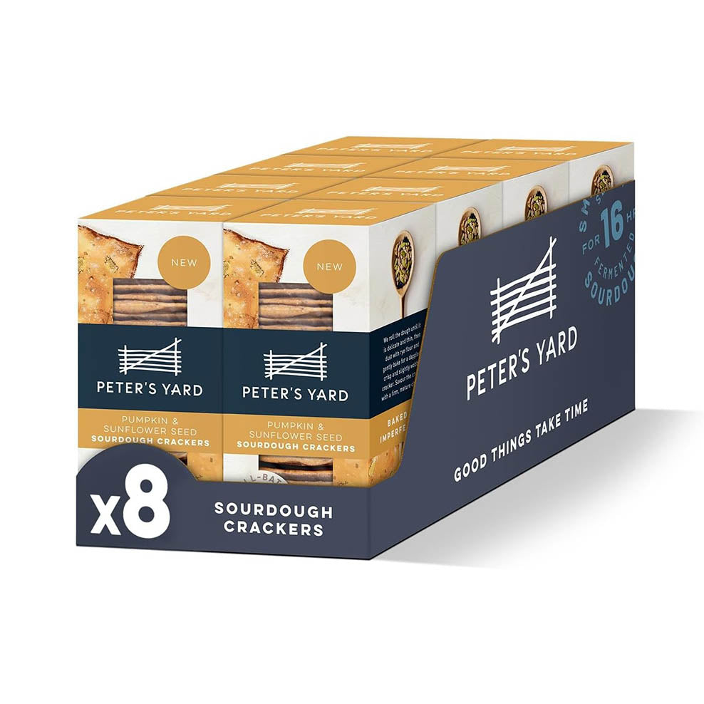 Peter's Yard - Pumpkin & Sunflower Seed Cracker NEW!
