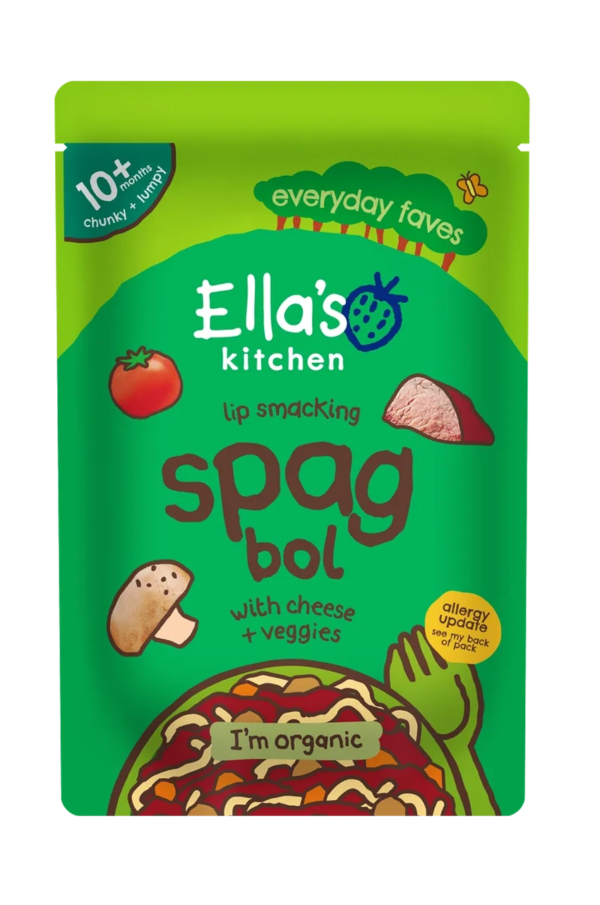 Ella's Kitchen - Stage 3 - Lip Smacking Spag Bol With A Sprinkle Of Cheese*