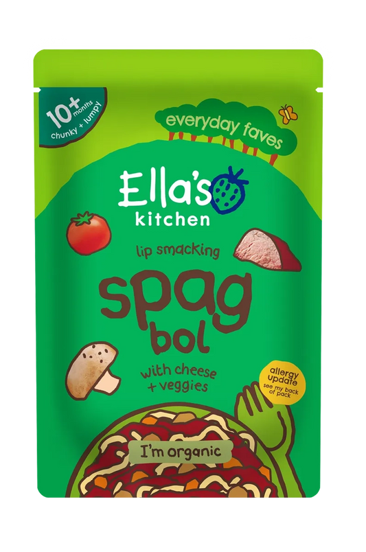 Ella's Kitchen - Stage 3 - Lip Smacking Spag Bol With A Sprinkle Of Cheese*