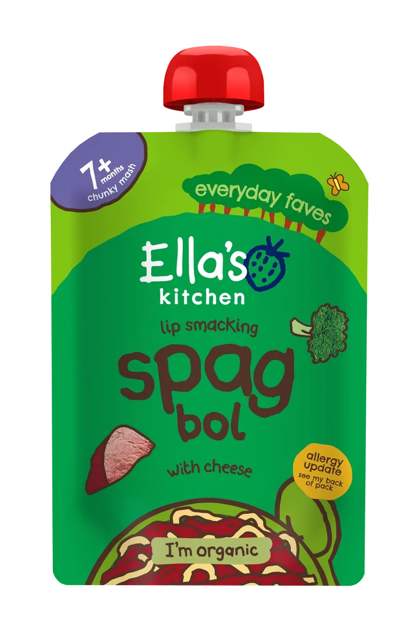 Ella's Kitchen - Stage 2 - Lip Smacking Spag Bol With A Sprinkle Of Cheese*