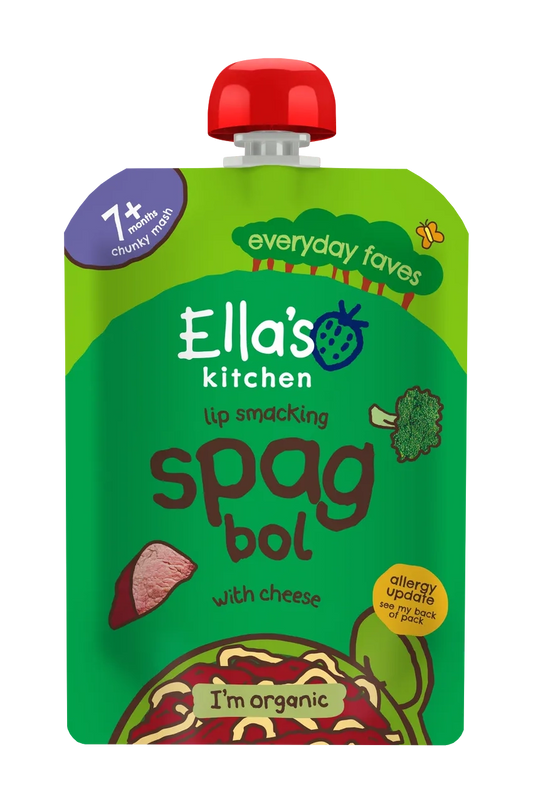 Ella's Kitchen - Stage 2 - Lip Smacking Spag Bol With A Sprinkle Of Cheese*