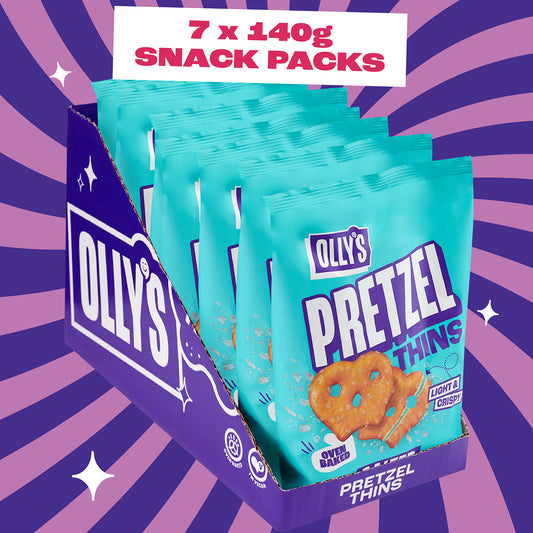 Olly's - Salted Original Pretzel 7x140g