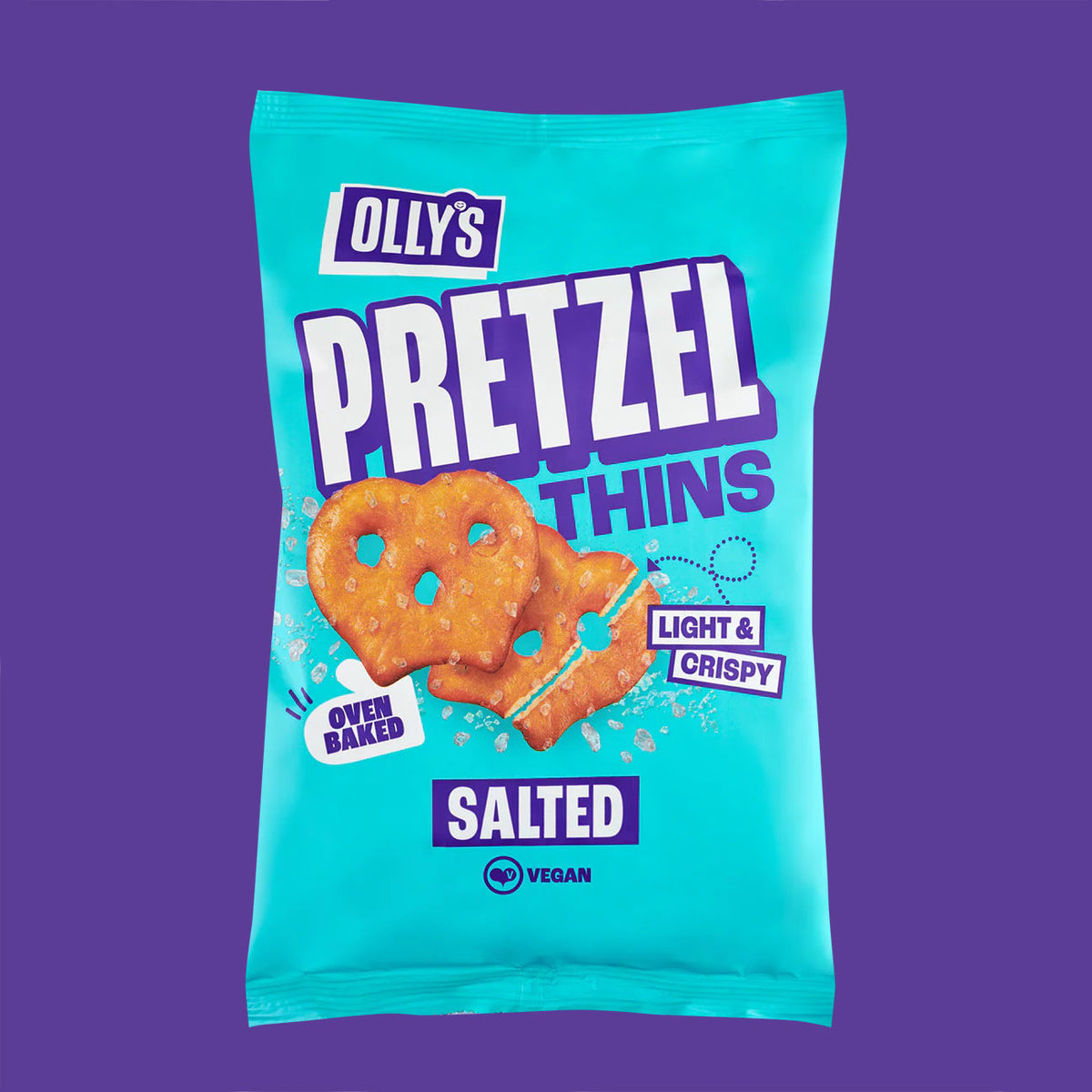 Olly's - Salted Original Pretzel 7x140g