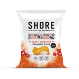 Shore Seaweed Chips - Sweet Siracha Chilli 14x25g