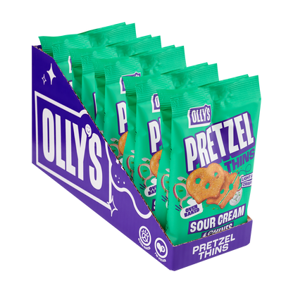 Olly's - Sour Cream & Chives Pretzel 10x35g