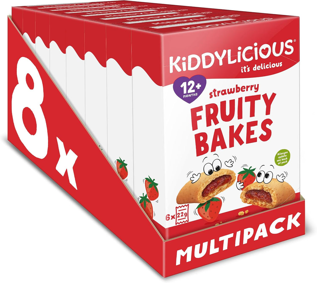 Kiddylicious - Strawberry Fruity Bakes
