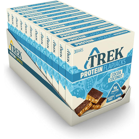 Trek Cocoa Coconut Protein Flapjack 36 bars