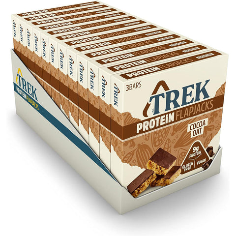 Trek Cocoa Oat Protein Flapjack 36 bars