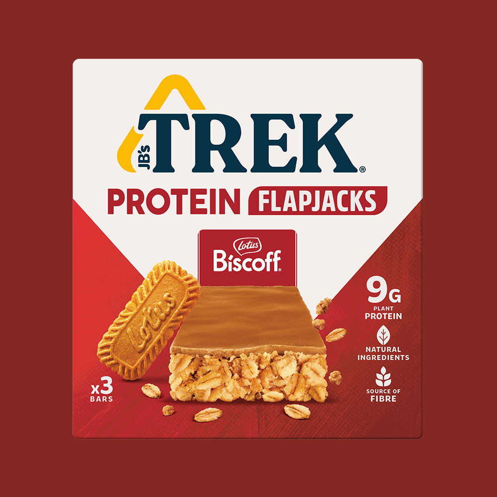Trek Biscoff® Protein Flapjack Pack of 36