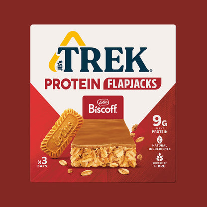 Trek Biscoff® Protein Flapjack Pack of 36