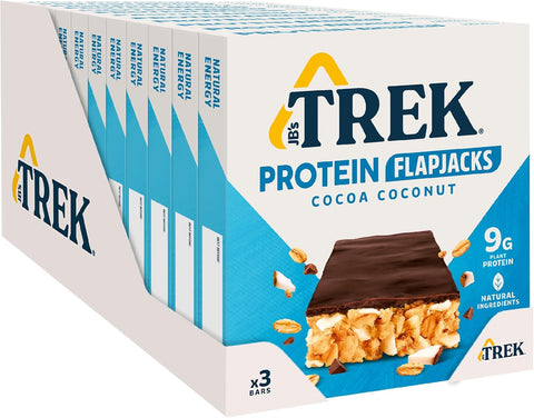 Trek Cocoa Coconut Protein Flapjack 36 bars