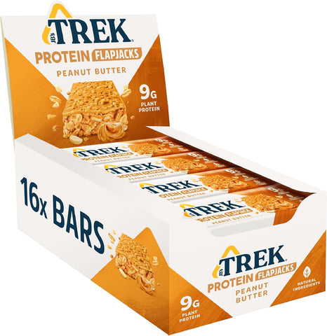 Trek Peanut Butter Protein Flapjack 16 bars