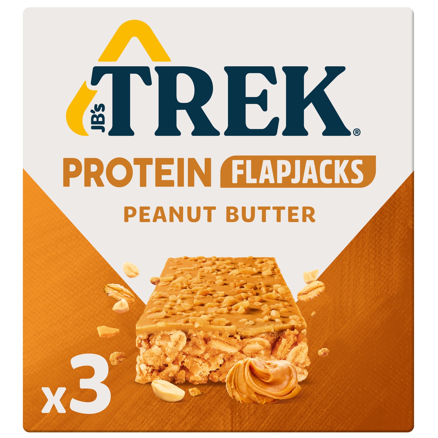 Trek Peanut Butter Protein Flapjack 36 bars